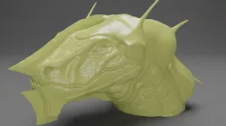 Kharnivore (Love, Death and Robots) Head Concept
