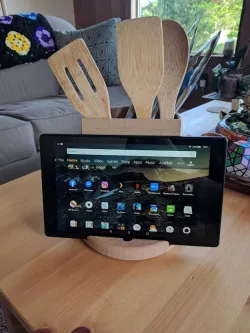 Kitchen Utensil Tablet Holder