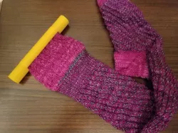 Knitting Project Tube