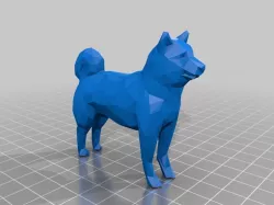 Low poly Dog