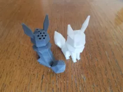 Low-Poly Eevee Salt Shaker