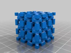 Low Poly OCTO surface SOLID version 
