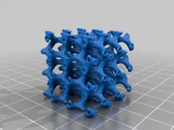 Low Poly Shoen Gyroid SHELL version 