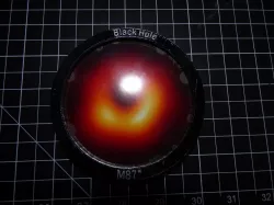 M87 Black Hole Drink Coaster