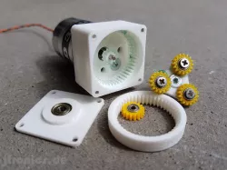 Mini Motor Planetary Gearbox 1:4.7