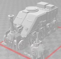mk2 - steam tank - for AoS free guilds - alternative miniature