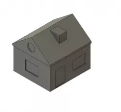 Monopoly House (vase mode)