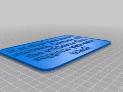 Motivational Plaque