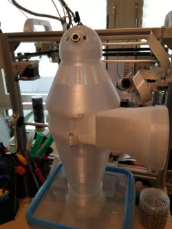Motor Cover Lid for 3D Printed Vacuum Cleaner For CNC Machine