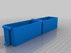 My Customized Buckle Box, Printable In One Piece 44*44*100