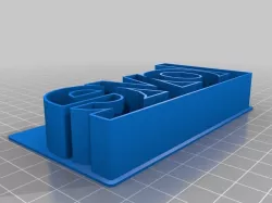 My Customized Custom Text Cookie Cutter