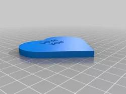 My Customized Message Heart