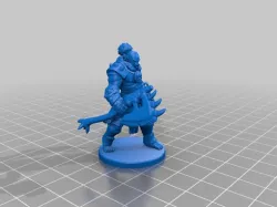 Orc Barbarian Miniature