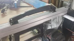 Push stick holder for Martlet tablesaw