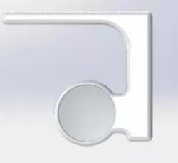 PVC Pipe Curtain Holder 
