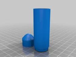 Rifled Rocket motor (large)