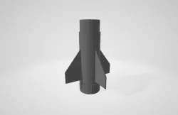 Rocket Engine Housing for C3,5,7 Estes Engines
