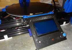 RRD Graphic LCD bracket for Anycubic Kossel Linear Plus