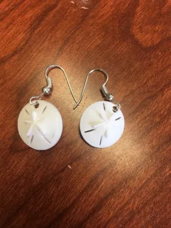 Sand Dollar Mothers Day Earring 