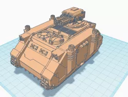 SciFi Attack Transport Tank 2019