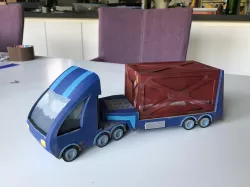 SciFi lorry for 32 mm Tabletop Games