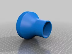 Shop vacuum hose adapter 1 7/8" to 3 7/8"