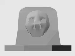 Skull tombstone