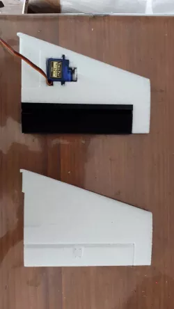 Skyhunter Mini reenforced rudder