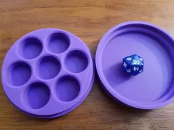 Small Dice holders and dice tray