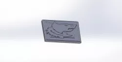 Space Wolves Insignia Pendant
