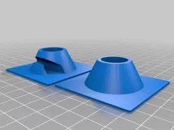 Split "Corner STL"s - Original Prusa i3 MK3 ENCLOSURE -Ikea Lack table
