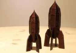 Steampunk rocket