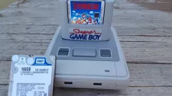 Super Gameboy Cartridge for Roshambo SFC Retro Gaming Case