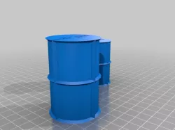 Terrain roller 1" and 1.25" grid