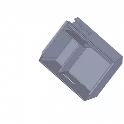 tesla model 3 USB console insert with coin holder removed