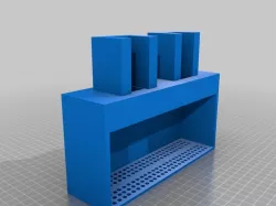 Toothbrush and Toothpaste Shower Caddy