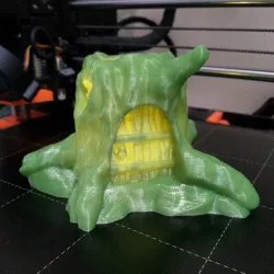 Tree Stump house lantern