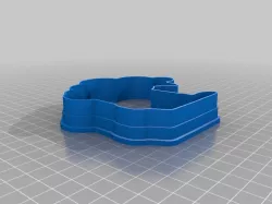 Trolls Cloud Guy Cookie Cutter