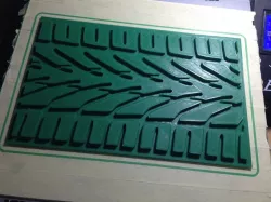 Tyre Tread cake form