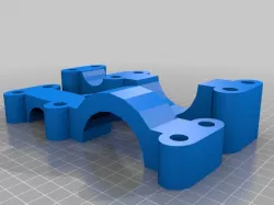 Vacuum capacitor bracket