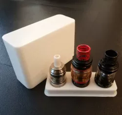 Vape atomizer box for 22-25mm atomizers heads