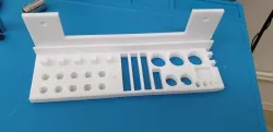 Wall Tool Holder for bits and sockets
