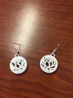 Water Lily Earrings 