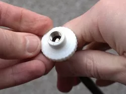 Xiaomi M365 tire valve adapter
