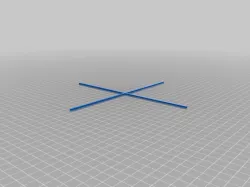 XY Calibration Cross for Ender 3