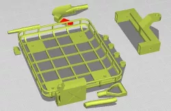 1/24 scale crawler accessories