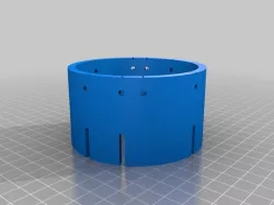 3" Fin and AirFrame Template