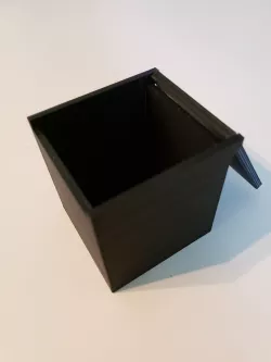 3x3 Rubik's Cube Box (Hinged Lid)