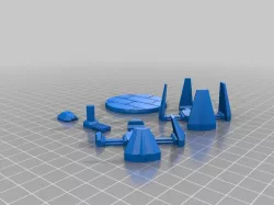 50mm Mech Drone Sentry Killbot