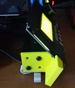 A10 A10M Angled LCD Mount Bracket custom angle (parametric / customizable)